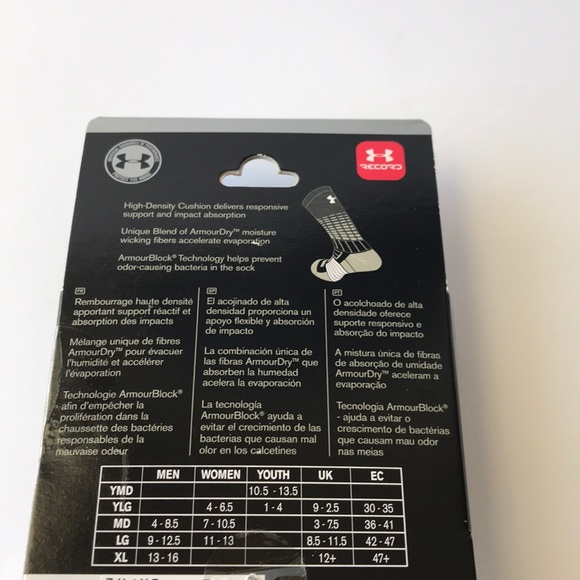 Under Armour UA Unrivaled Crew Socks - Picture 7 of 7